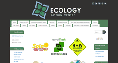 Desktop Screenshot of ecologyactioncenter.org